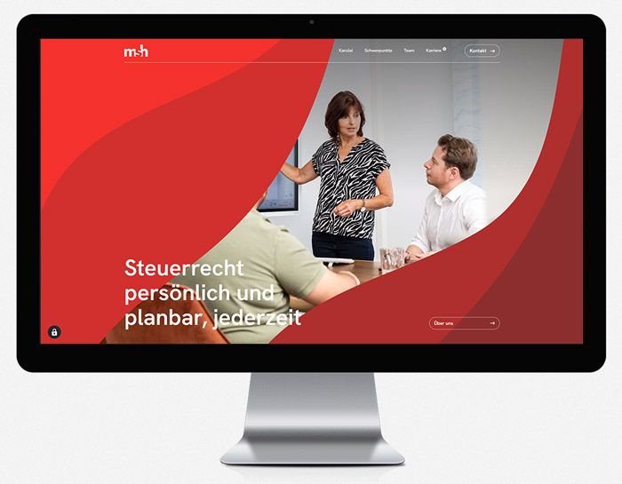 Webdesign für msh Steuerberatung