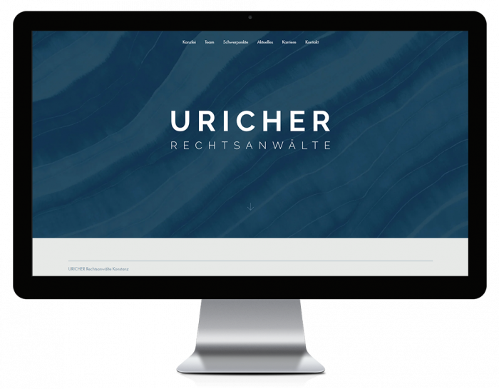 Webdesign Uricher Rechtsanwälte