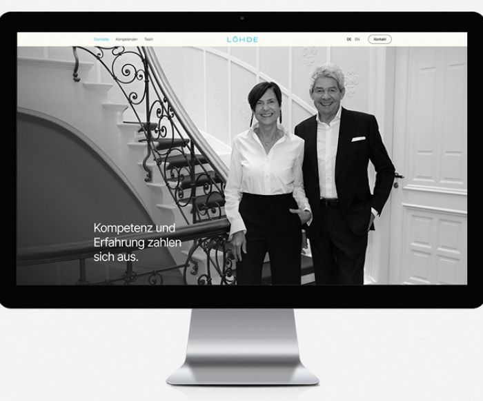 Webdesign Löhde Rechtsanwälte Hamburg
