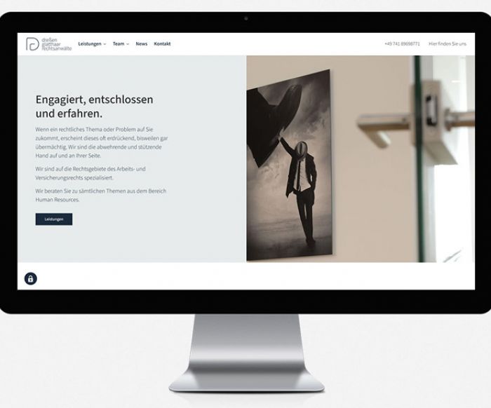 Webdesign Dreßen Glatthaar Rechtsanwälte Rottweil