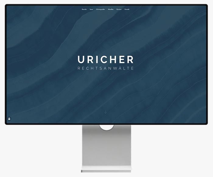 Webdesign Uricher Rechtsanwälte Konstanz
